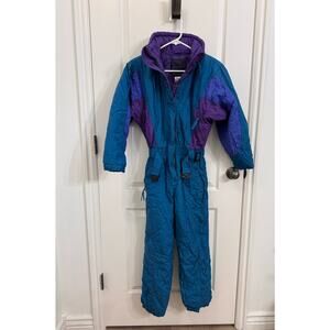 Vintage Coulio Ski Suit - Girls Size 10 - Snowsuit